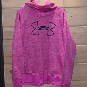 Pink Under Armour Hoodie